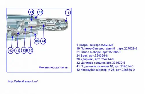 Перфоратор макита hr2450 ремонт своими руками